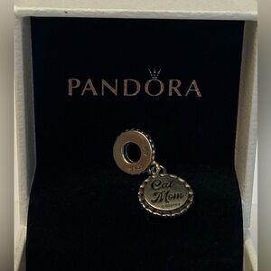 Authentic Pandora S925 ALE Cat Mom Disney Exclusive charm